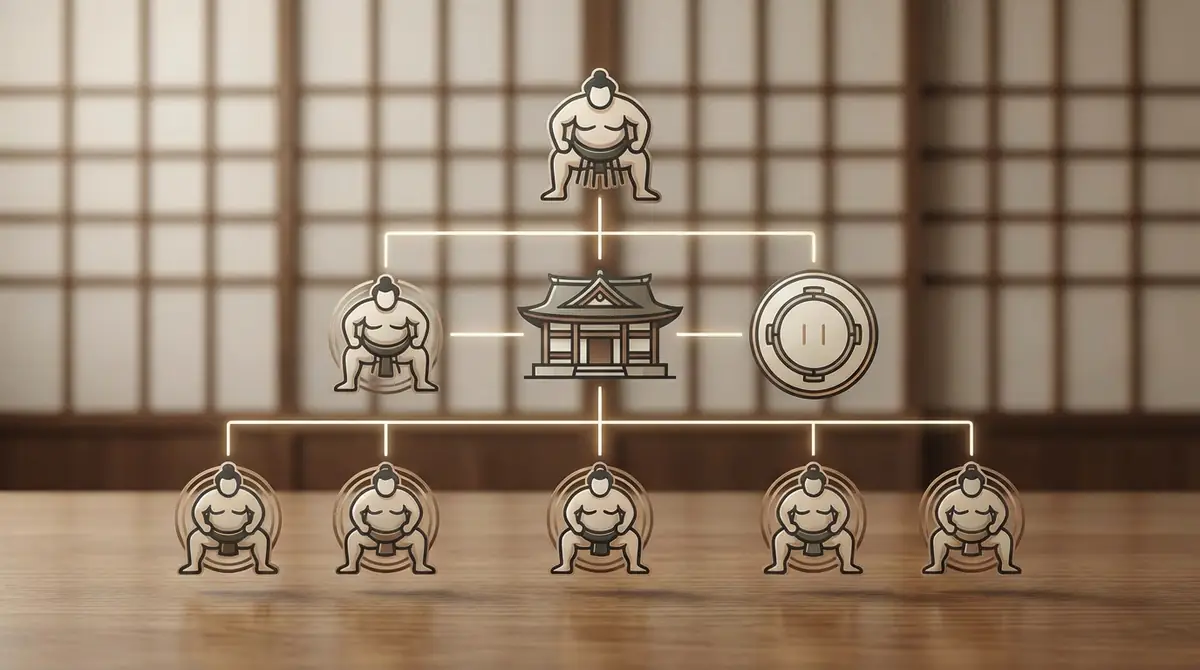 相撲協会の組織構造を図解で解説