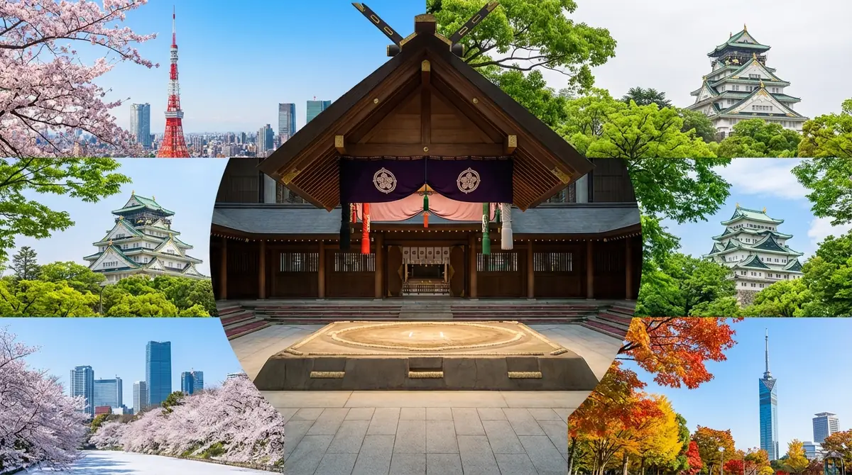 【一覧表】相撲の場所の名前・開催月・会場まとめ