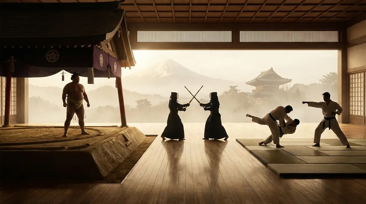 柔道・剣道・空手も国技ではない?相撲との違い