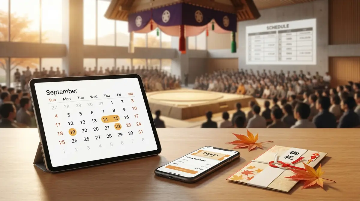 9月場所チケットの買い方と販売スケジュール