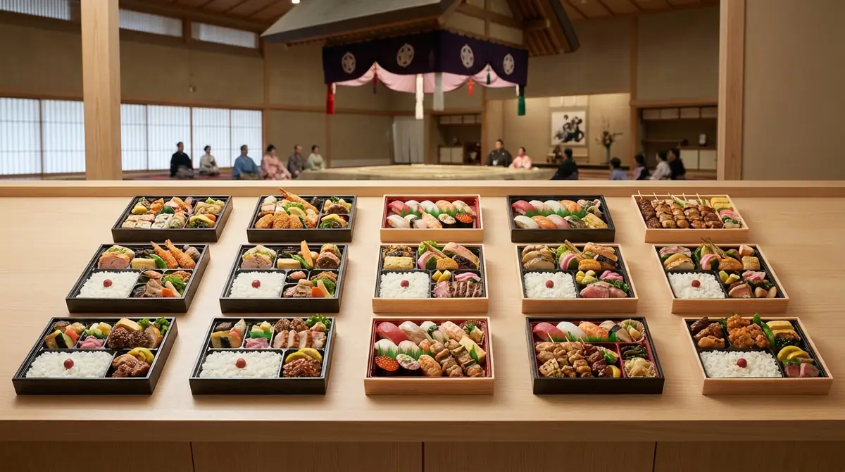 国技館弁当の種類・値段・予約早見表【まずはここをチェック】