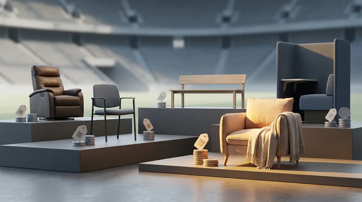 座席の種類と料金一覧|初心者におすすめの席は?