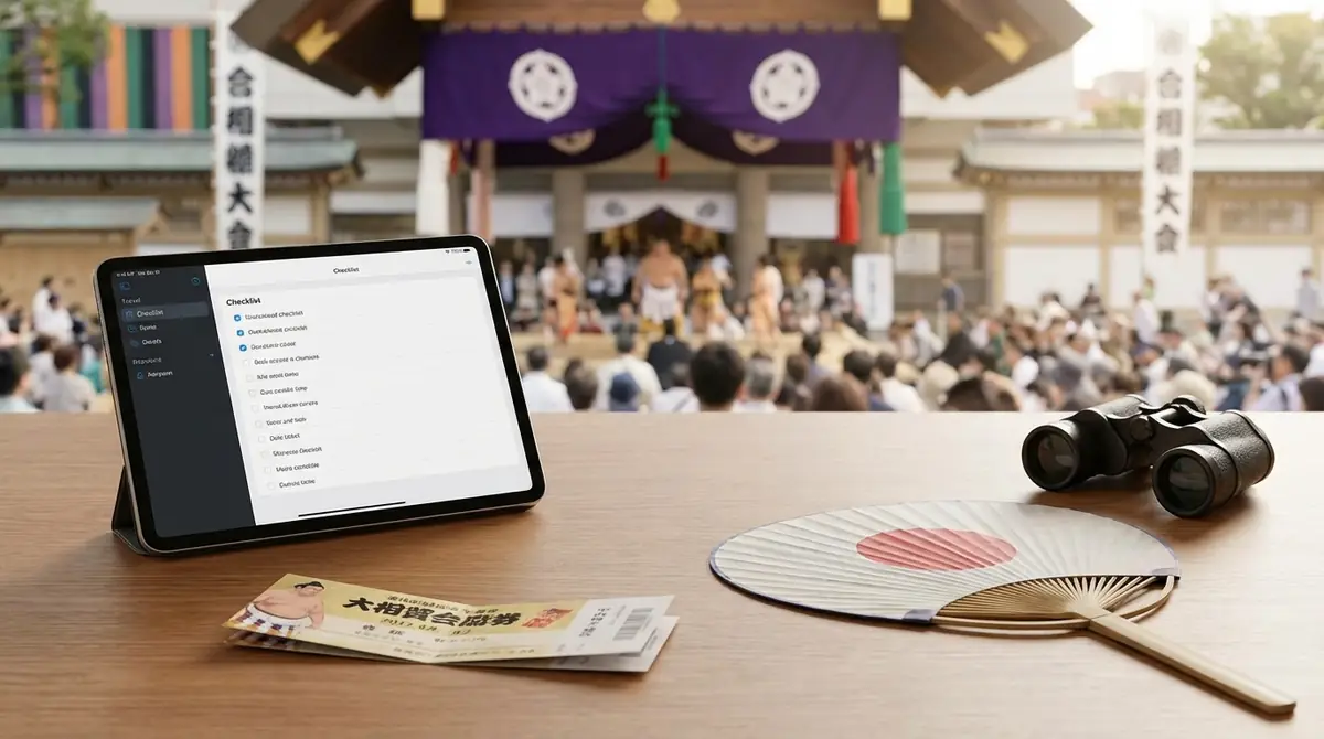 まとめ|九州場所を楽しむための観戦準備チェックリスト