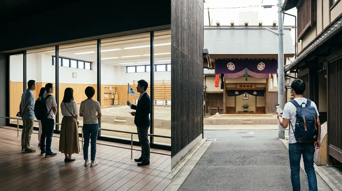 稽古見学はツアー利用vs個人手配どちらがおすすめ？