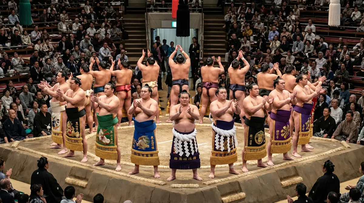幕内土俵入りの流れと見どころ