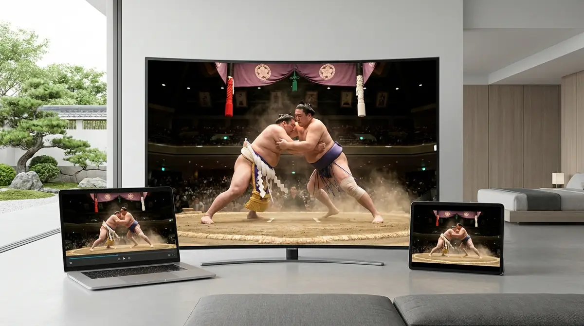 相撲5月場所をテレビ・ネットで視聴する方法