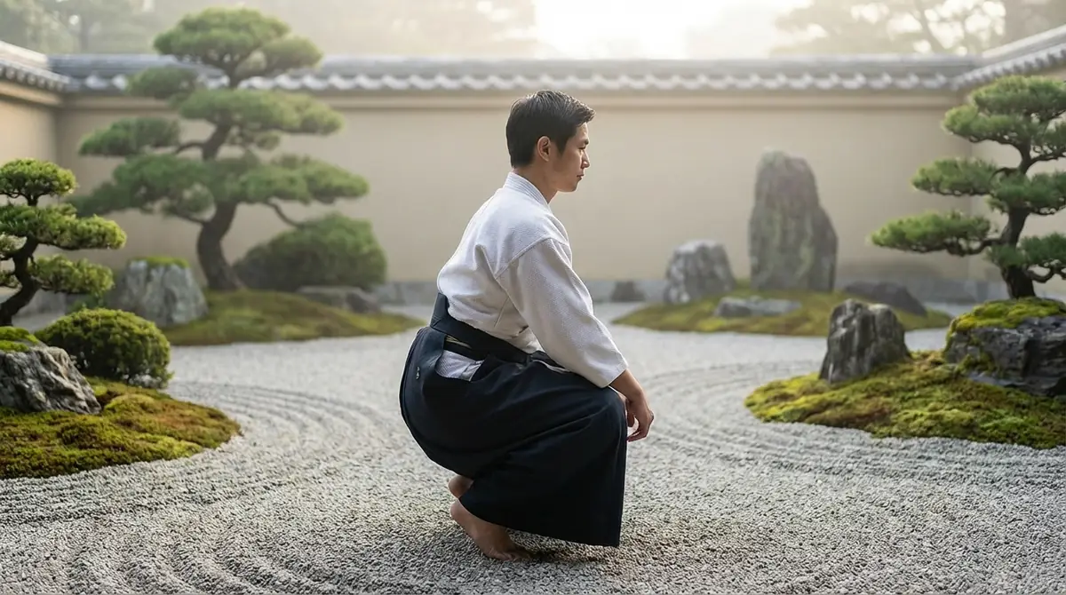 蹲踞とは？読み方と基本的な意味をわかりやすく解説