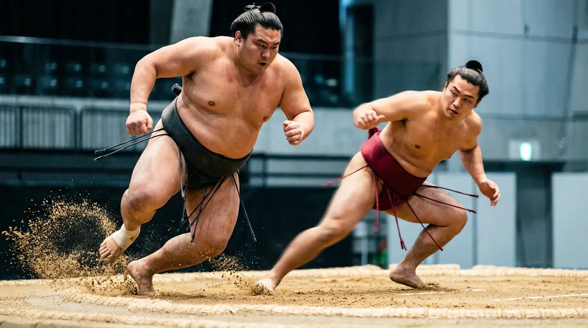 なぜ「かわす」だけで勝てる？相撲の変化が決まる仕組み