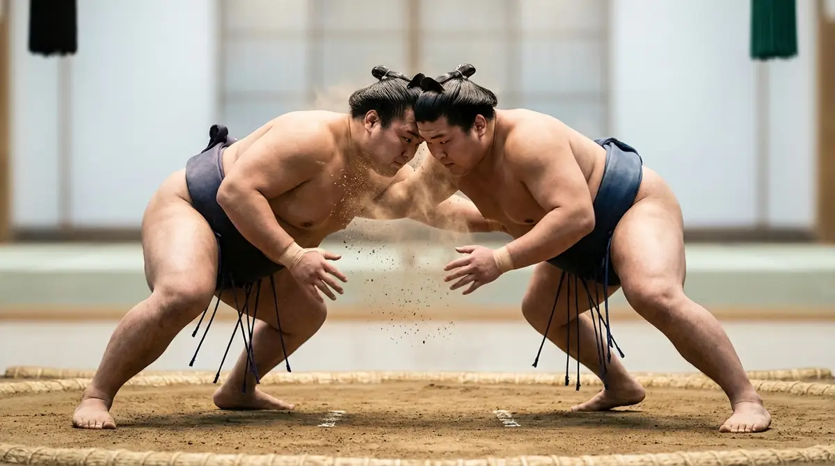 一瞬で決まる勝負の緊張感|相撲の魅力①