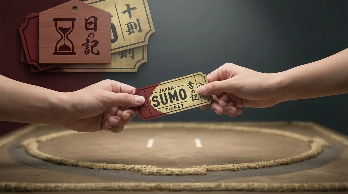 【早見表】相撲リセールの手数料・受付期間・締切時間