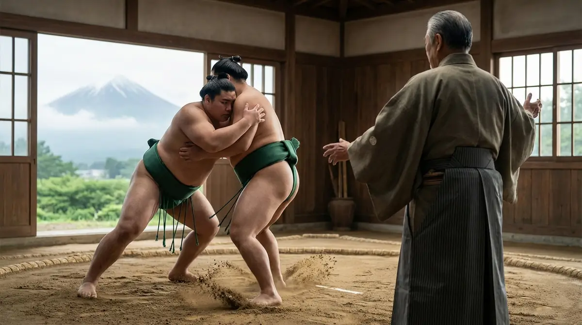 翠富士の所属部屋｜伊勢ヶ濱部屋と師匠について