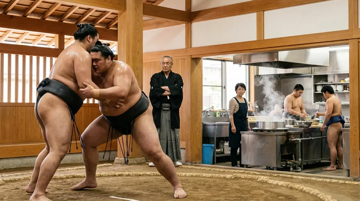 相撲部屋の組織構造｜親方・おかみさん・力士の役割
