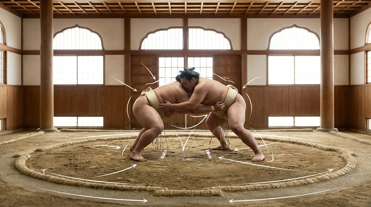 相撲のルールを図解で解説|初心者でもすぐわかる