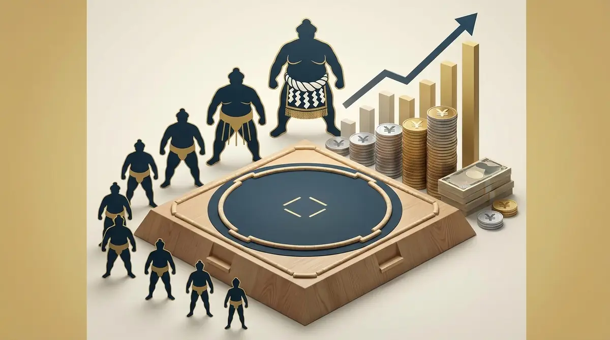 【図解】相撲の階級別|給料・年収を比較