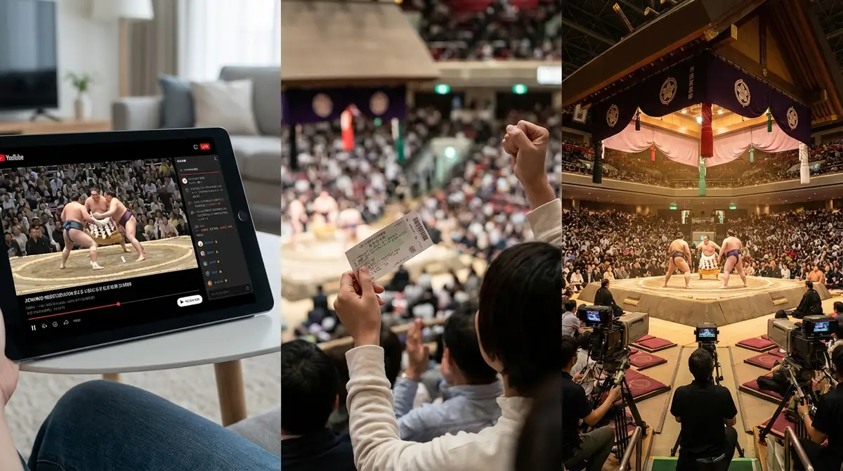 相撲をもっと楽しむ方法|テレビ・配信・現地体験