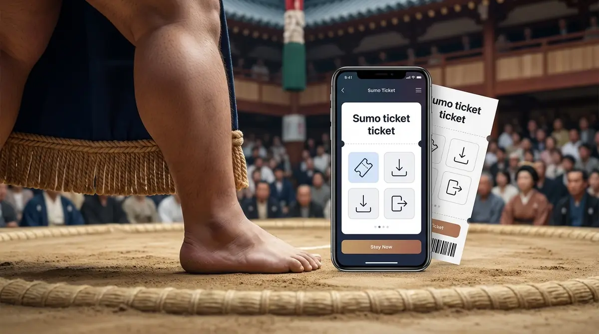 相撲チケットの買い方｜購入手順を4ステップで解説