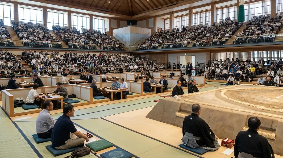 相撲の席の種類と選び方｜溜席・マス席・イス席の違い
