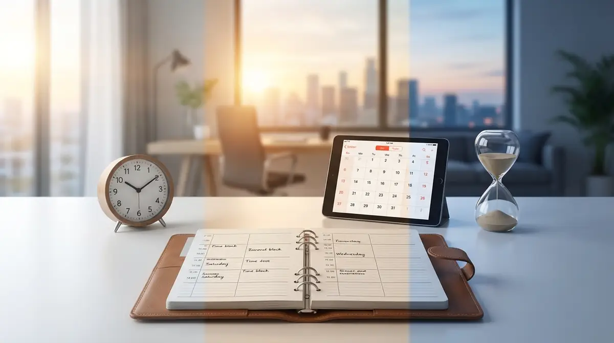 1日の取り組みスケジュールと時間帯