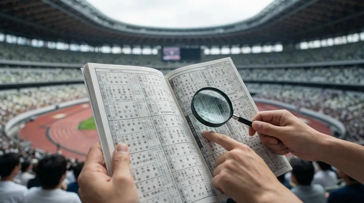 取り組み表の見方【観戦前にチェック】