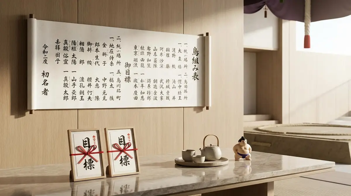 明日の取組表と注目カード