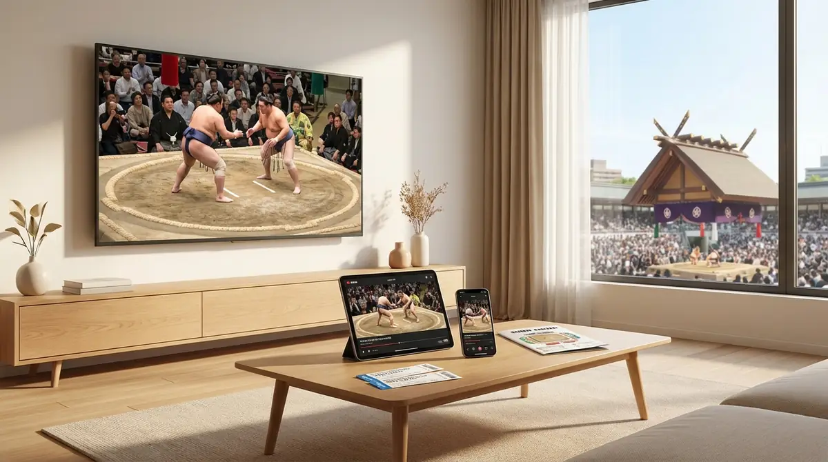 今日の相撲を見る方法【テレビ・ネット・現地観戦】