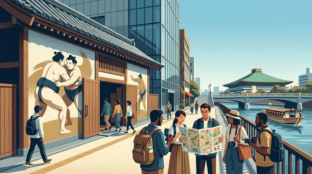 相撲博物館と一緒に楽しむ両国観光プラン