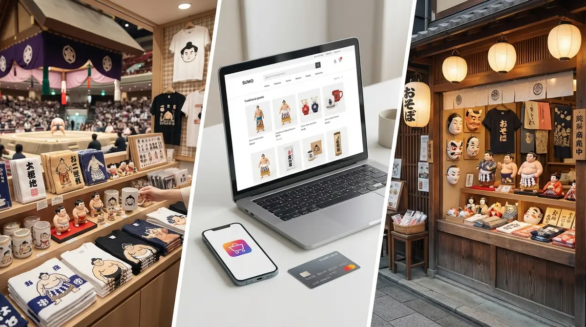 相撲グッズはどこで買える？3つの購入方法を比較