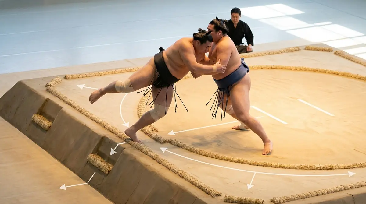 相撲の基本ルール｜勝敗の決まり方を図解で理解