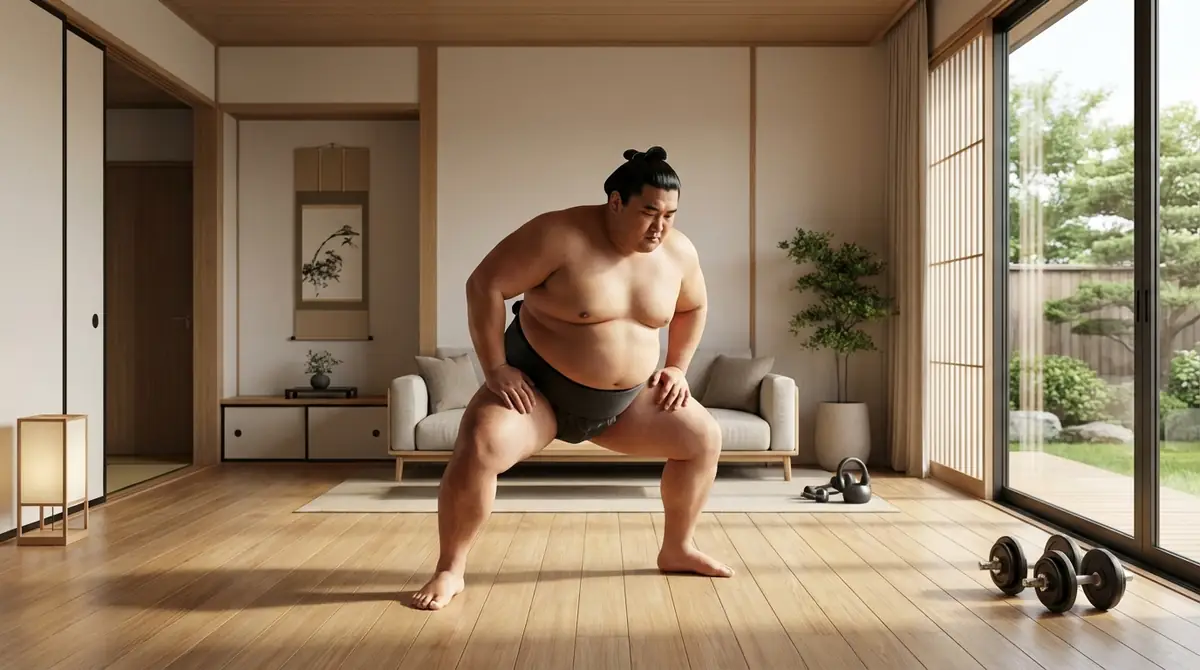 自宅でできる相撲トレーニング【運動不足解消にも】