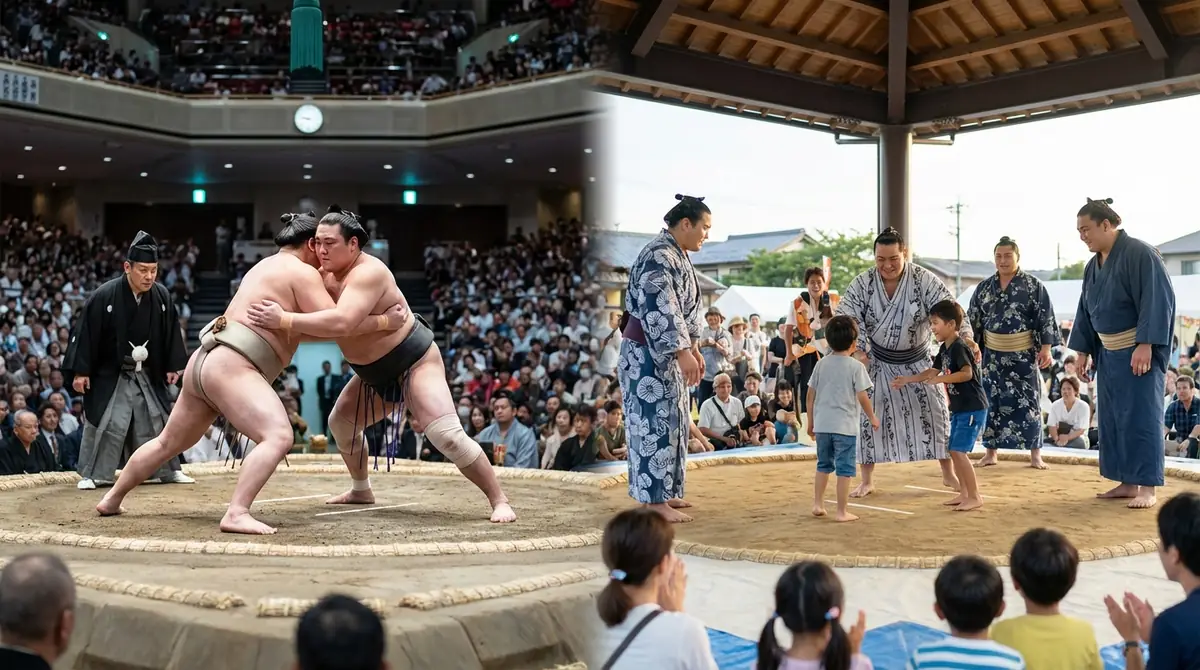相撲の巡業とは?本場所との違いをわかりやすく解説