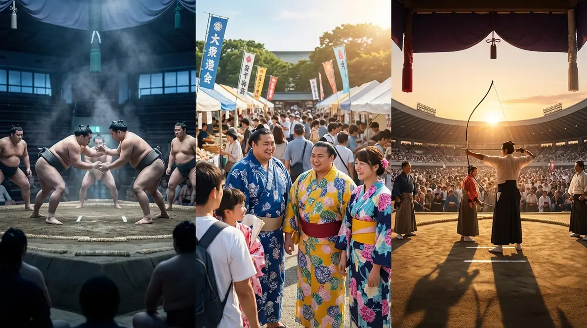 巡業の1日の流れ|タイムスケジュールと見どころを紹介