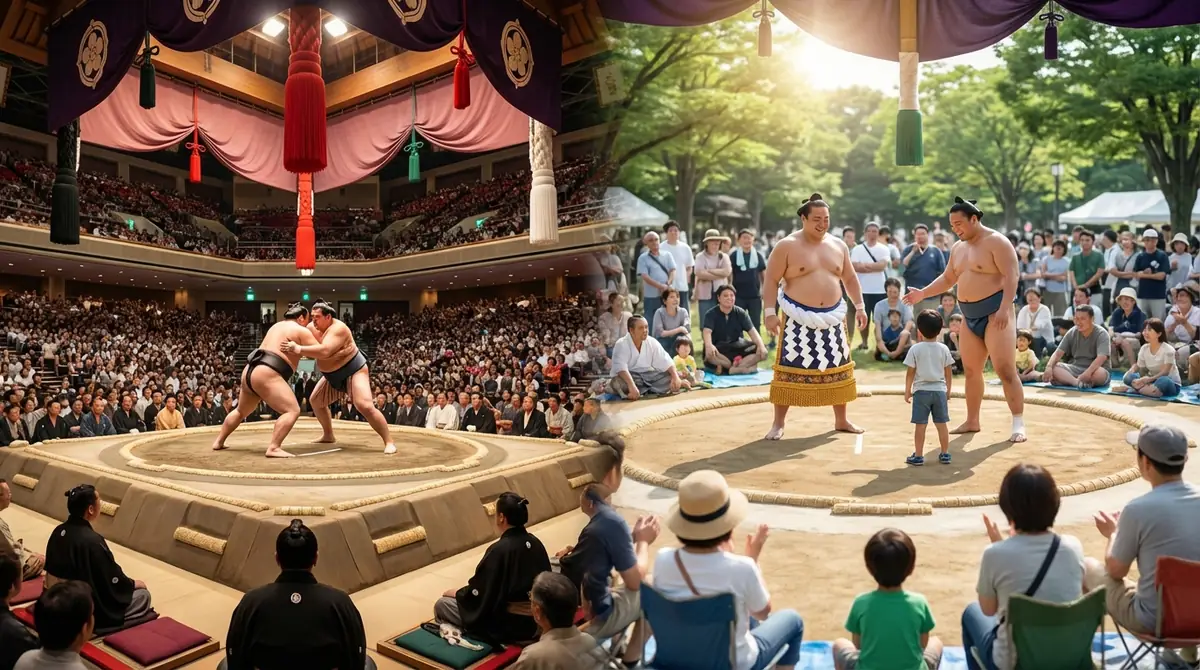 本場所と巡業どっちに行くべき?目的別の選び方