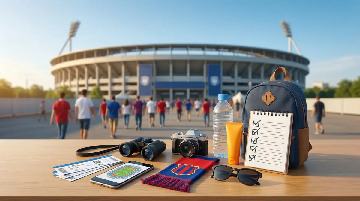 観戦当日の流れと持ち物チェックリスト