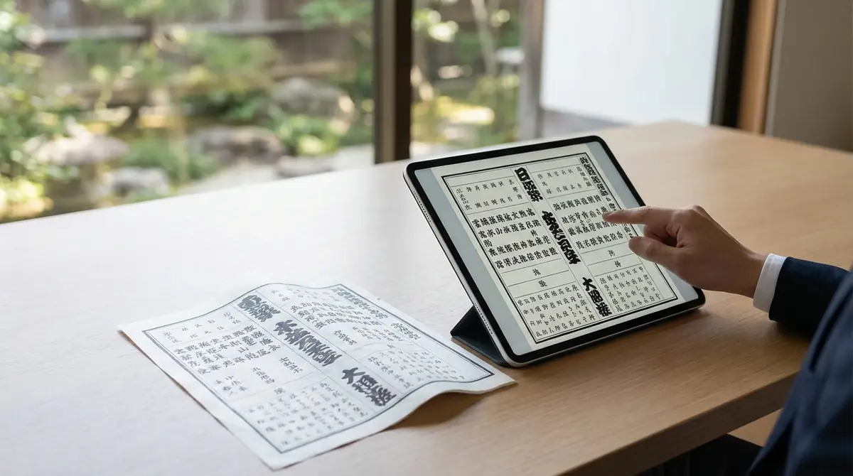 最新の番付表を確認する方法