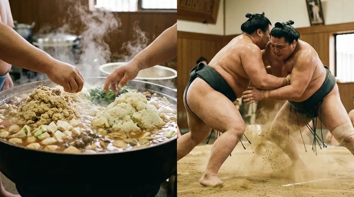 力士の体を作る食事と稽古の実態