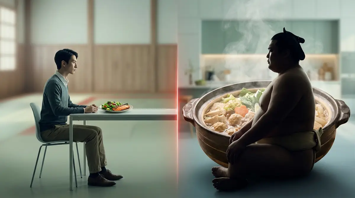 一般人が力士の食事・体型を真似してはいけない理由