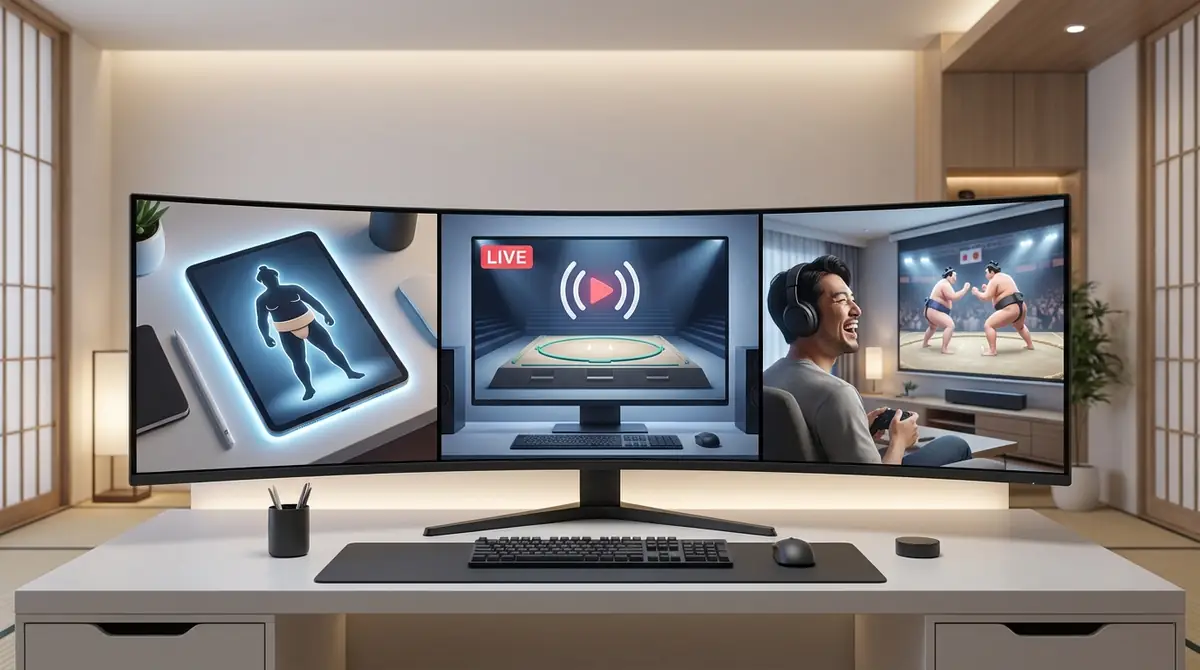 相撲VTuberの視聴を始める3ステップ