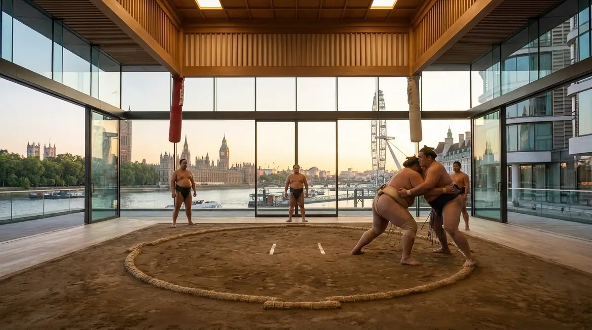 ロンドンで相撲を体験できるスポット