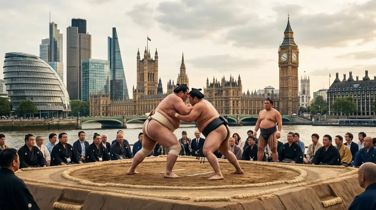 ロンドンで相撲を観る方法