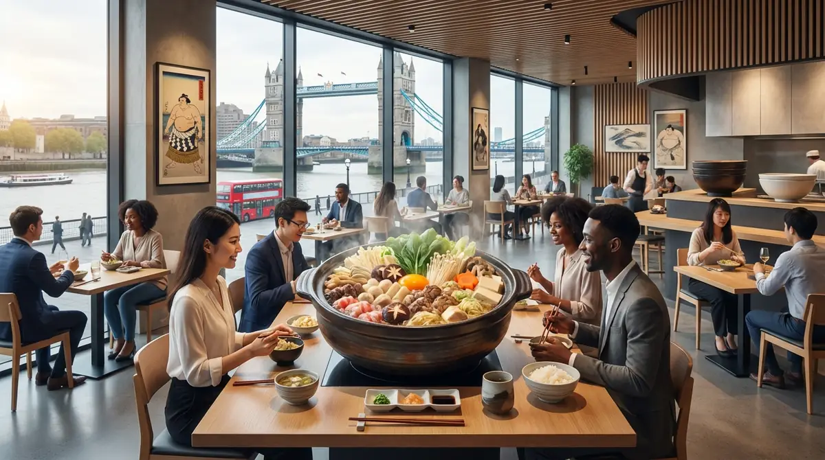 ロンドンで相撲グルメを堪能|ちゃんこ鍋・力士メシ