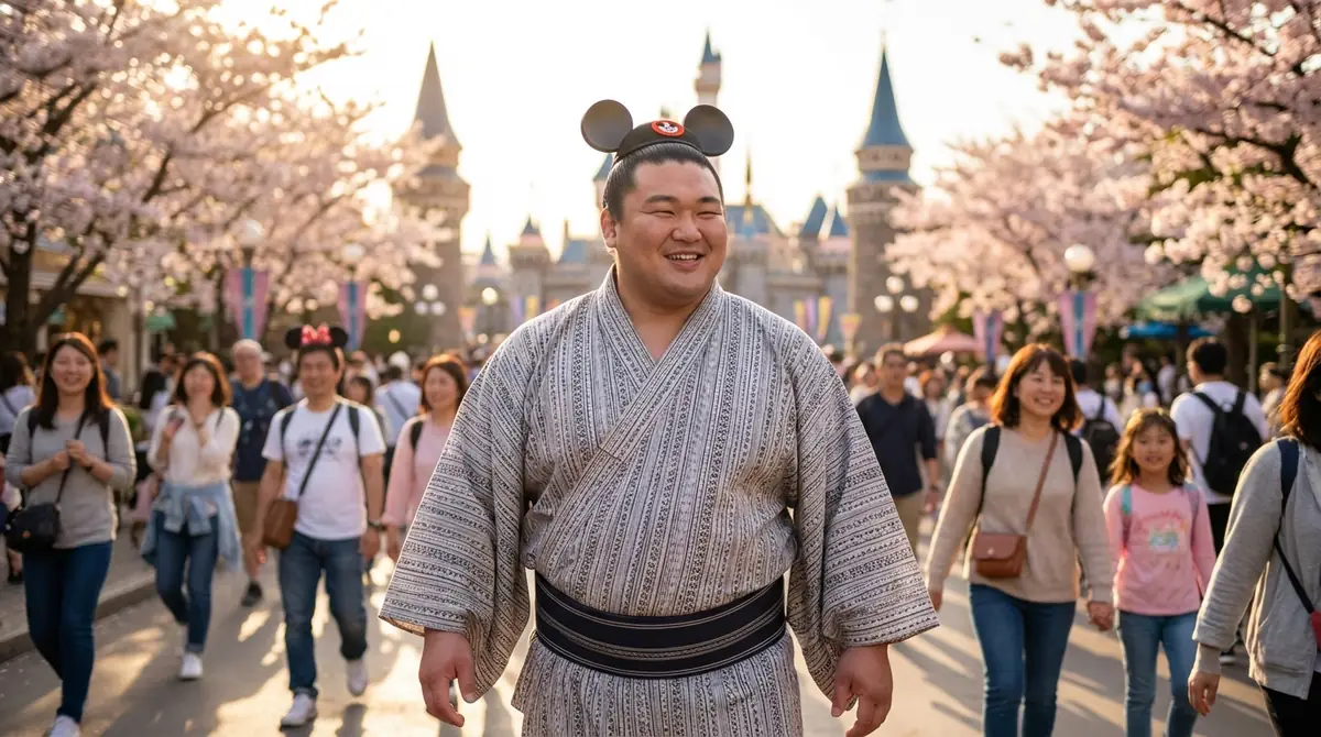 力士がディズニーに行くのは本当?話題の訪問エピソード5選