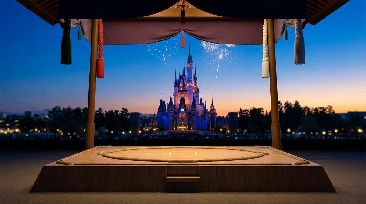 相撲観戦とディズニーを両方楽しむ旅行プラン