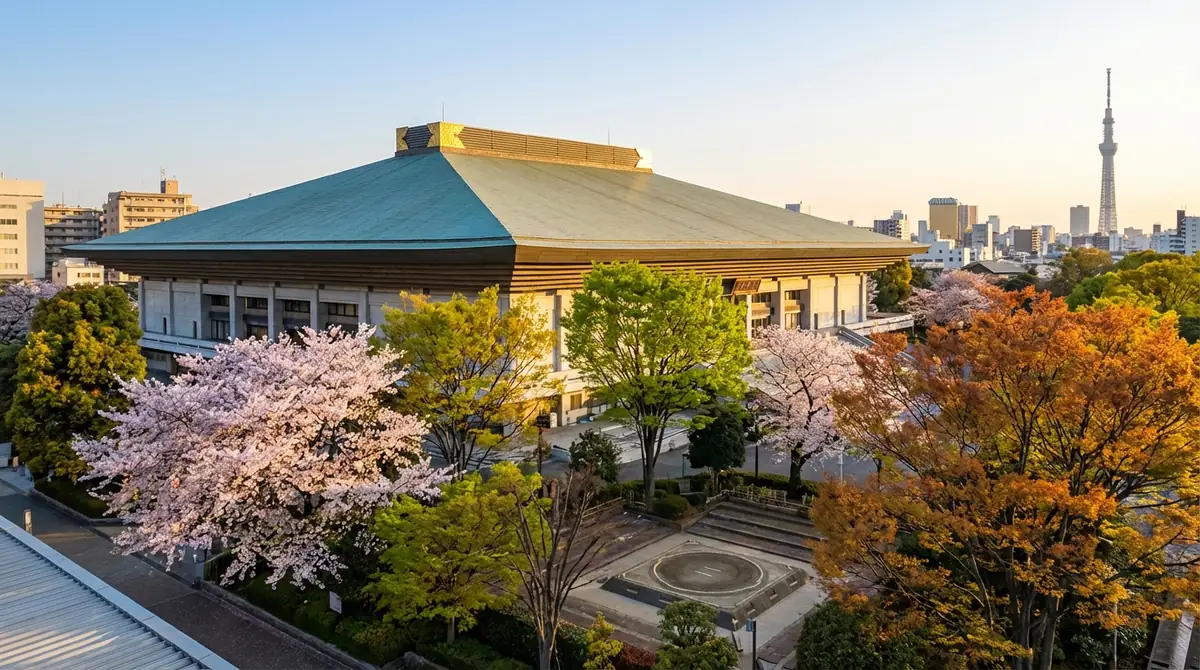 東京で相撲が見られるのは何月？両国国技館の開催スケジュール