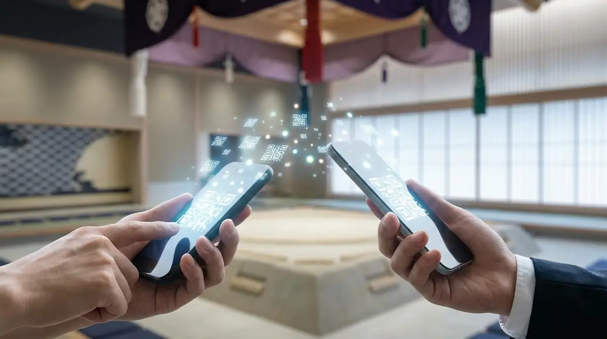 【分配する側】相撲QRチケットを分配する手順