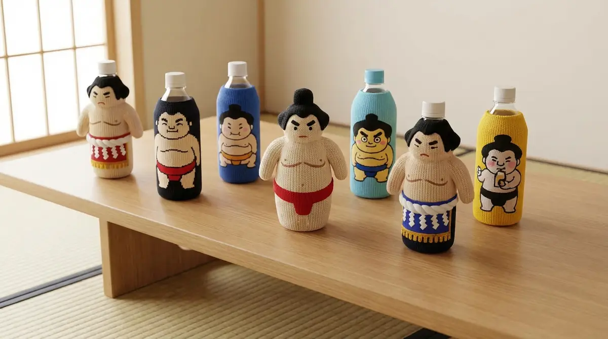 相撲ペットボトルカバーとは?特徴と人気の理由