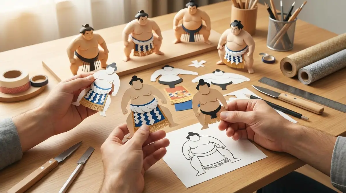 相撲ペーパークラフトの種類と選び方