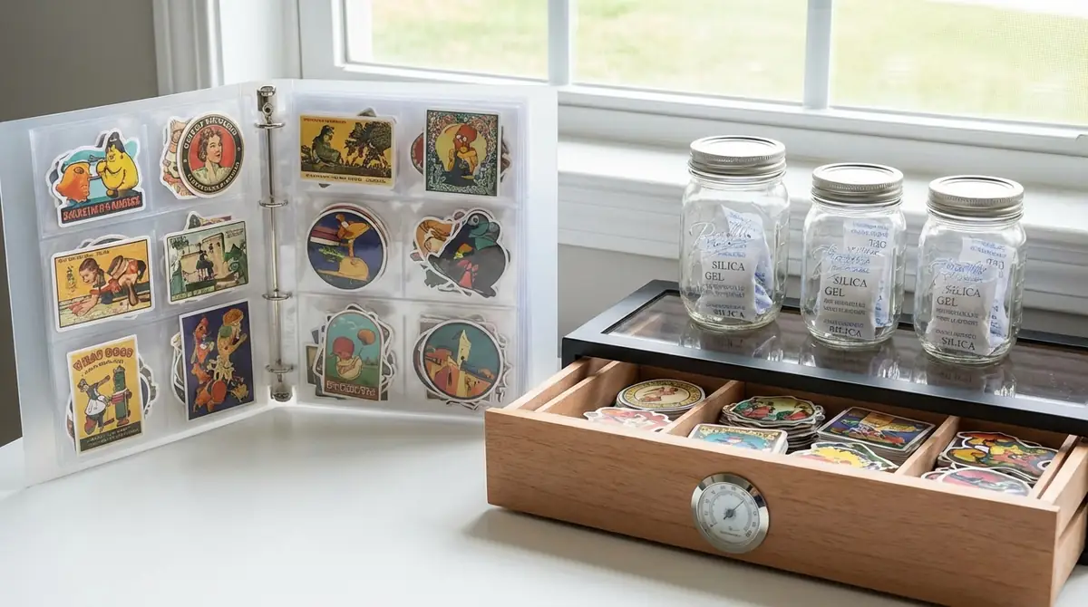 シールの保存方法と劣化を防ぐコツ