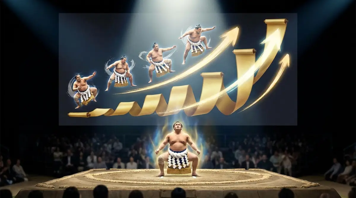 草野の番付推移と戦績ハイライト