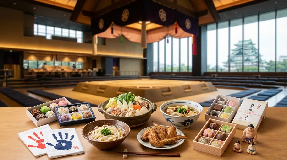 名古屋場所で楽しむ館内グルメとお土産