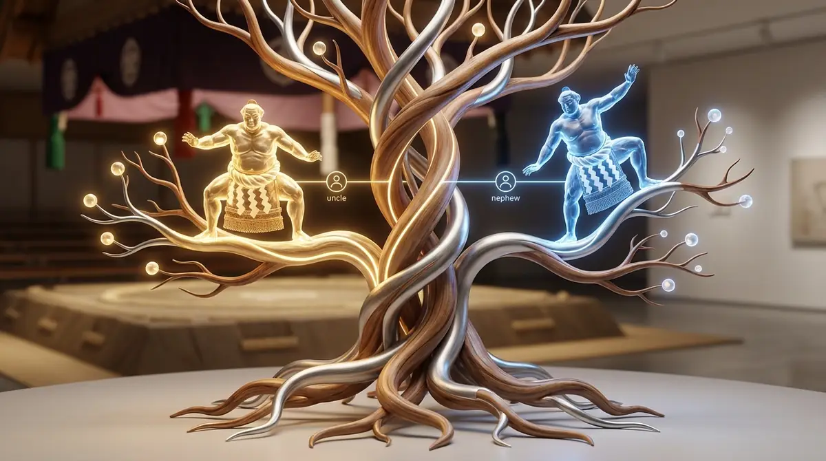 豊昇龍と朝青龍の関係｜叔父と甥の血縁を家系図で解説